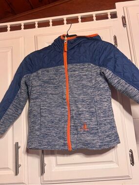 VTG Rugged Bear Reversible Spring Jacket size 3T Roughly